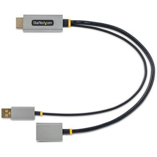0.30m Startech HDMI auf DisplayPort Adapter/Kabel Aktiver 4K 60Hz