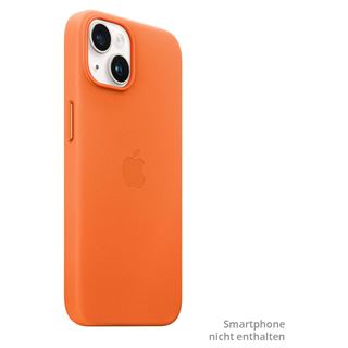 Apple iPhone 14 LEATHER CASE orange
