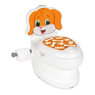 Jamara BAY T&ouml;pfchen Hund 21,5cm Sitzh&ouml;he Max.25KG wei&szlig;