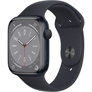 Apple Watch 8 45mm Alu mitternacht/Sport mitternacht