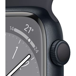 Apple Watch 8 45mm Alu mitternacht/Sport mitternacht