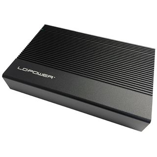 LC-POWER 3,5"(8,9cm) LC-35U3-C USB3.2 2xHUB 1xUSB-C Ex retail