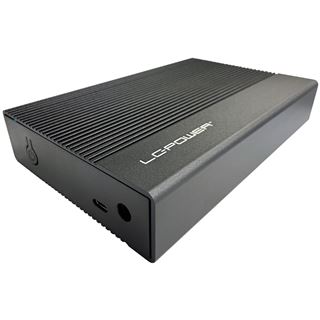 LC-POWER 3,5"(8,9cm) LC-35U3-C USB3.2 2xHUB 1xUSB-C Ex retail