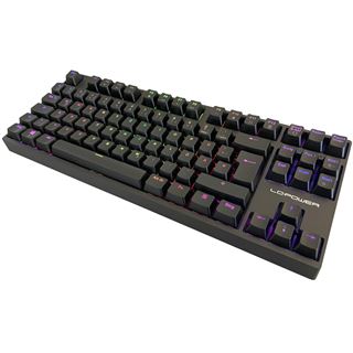 LC-Power LC-KEY-MECH-2-RGB-C-W Gateron KS-9 Red USB und Bluetooth