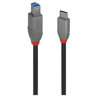 (&euro;4,95*/1m) 2.00m Lindy USB3.2 Anschlusskabel USB C Stecker auf