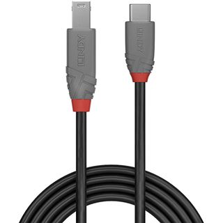 (&euro;4,95*/1m) 2.00m Lindy USB3.2 Anschlusskabel USB C Stecker auf