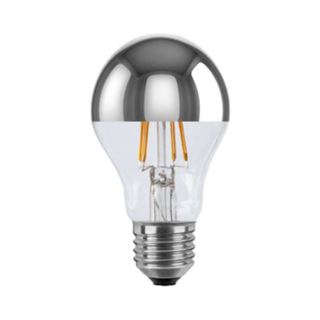 Segula LED Gl&uuml;hlampe VINTAGE LINE 55369 Spiegelkopf silber E27