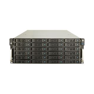 Inter-Tech Gehäuse 19" IPC 4U-4736 Rack o.Netzteil,7x80mm