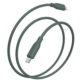 4smarts USB-C / USB-C Silikon-Kabel High Flex 60W 1,5m petrol