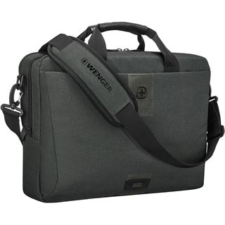 Wenger MX ECO Brief, 16" Laptop Briefcase, Charcoal