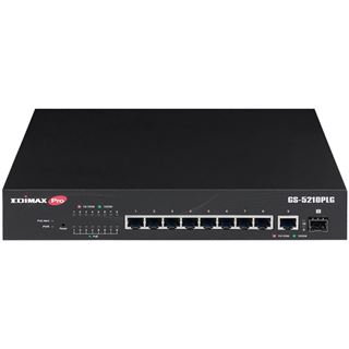 Edimax 10 Port Gigabit PoE+ Web Smart Managed Switch mit 100 Watt