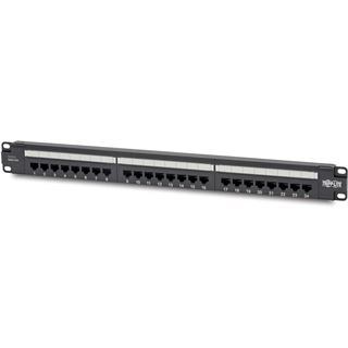 EATON TrippLite Cat6 24-Port Patch Panel PoE+ Compliant 110/Krone