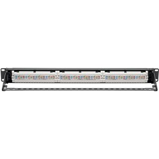 EATON TrippLite Cat6 24-Port Patch Panel PoE+ Compliant 110/Krone