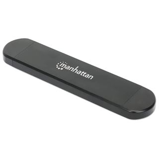 Manhattan M.2 NVMe und SATA SSD USB-Festplattengehäuse USB-C 3.2