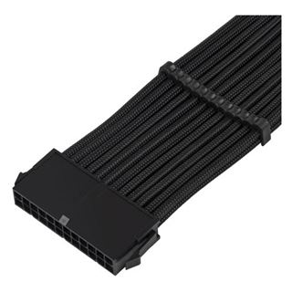 Silverstone ATX 24-Pin-Kabel, 300mm - Schwarz
