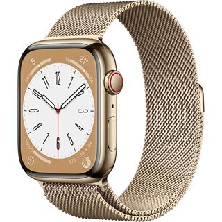 Apple Watch Series 8 GPS + Cellular 45mm Gold Stainless Steel Case