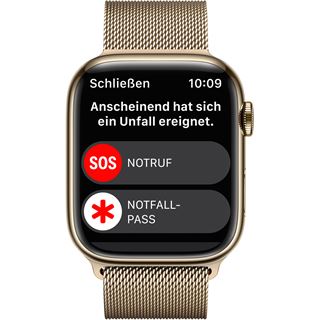Apple Watch Series 8 GPS + Cellular 45mm Gold Stainless Steel Case