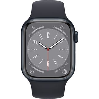 Apple Watch S8 Aluminium 41mm Cellular Mitternacht Sportarmband