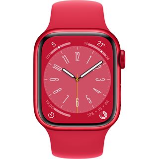 Apple Watch S8 Aluminium 41mm Cellular (PRODUCT)RED Sportarmband