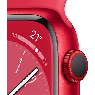 Apple Watch S8 Aluminium 41mm Cellular (PRODUCT)RED Sportarmband
