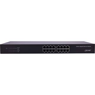 InLine Gigabit Netzwerk Switch 16-Port, 1GBit/s, 48,26cm (19"),