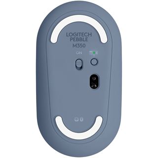 Logitech Pebble M350 kabellos Mouse (BLUEBERRY - EMEA)