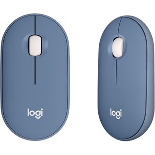 Logitech Pebble M350 kabellos Mouse (BLUEBERRY - EMEA)
