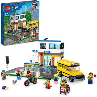 LEGO City 60329 Schule mit Schulbus