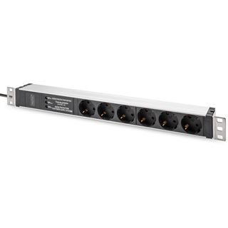 (€16,91*/1m) 2.00m Digitus Strom 19" Steckdosenleiste