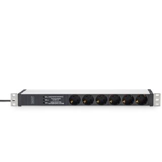 (€16,91*/1m) 2.00m Digitus Strom 19" Steckdosenleiste
