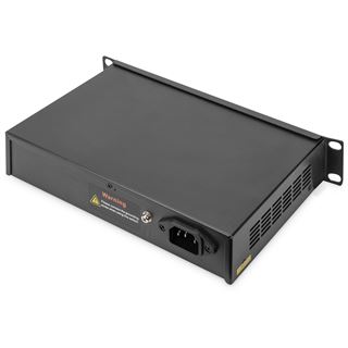 Digitus 25,4cm 10Zoll Switch 8 Port GE + 2SFP 8x10/100/1000 + 2 SFP