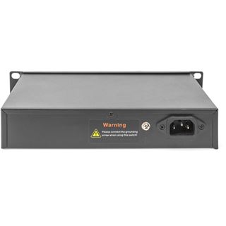 Digitus Switch 8Port Gigabit unmanaged 10" 2Uplinks schwarz