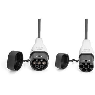 5.00m Digitus KFZ Ladekabel, Typ 2 auf Typ 2