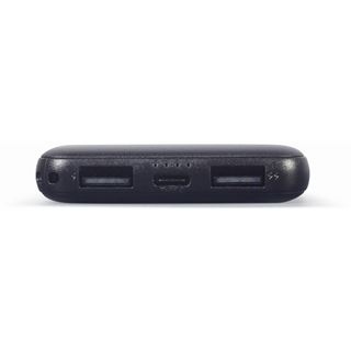 Gembird Powerbank 5.000 mAh 2x USB schwarz