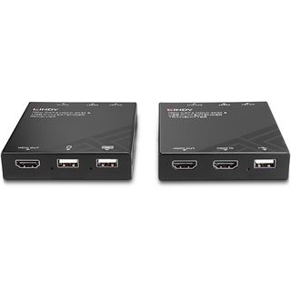 120.00m Lindy Cat.6 HDMI 4K30 & USB KVM Extender