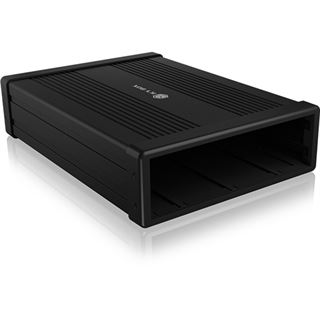 IcyBox 1x5,25" SATA DVD/ Blue-Ray, schwarz