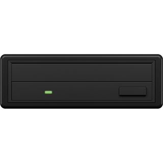IcyBox 1x5,25" SATA DVD/ Blue-Ray, schwarz