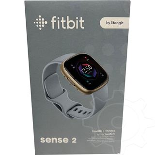 Fitbit Sense 2, blue mist - soft gold