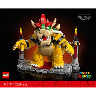 LEGO Super Mario 71411 Der mächtige Bowser, 3D-Modell-Bausatz