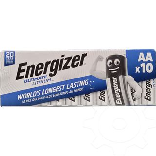 Energizer Batterie Lithium, Mignon, AA, FR06, 1.5V Ultimate Lithium,