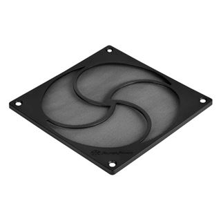 SilverStone SST-FF125B magnetischer Highflow Staubfilter, schwarz -