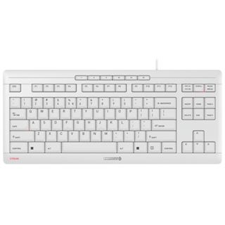CHERRY JK-8600EU-0 USB EU wei&szlig;/grau (kabelgebunden)