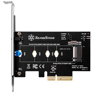 Silverstone SST-ECM21-E M.2 Adapterkarte, PCIe 4.0, 1x M-Key - Low