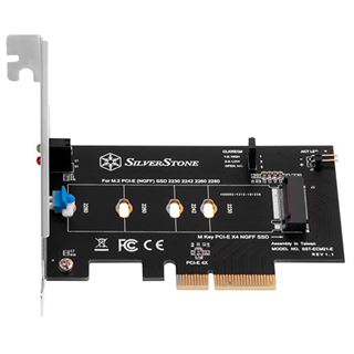 Silverstone SST-ECM21-E M.2 Adapterkarte, PCIe 4.0, 1x M-Key - Low