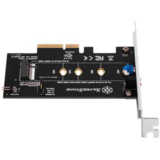 Silverstone SST-ECM21-E M.2 Adapterkarte, PCIe 4.0, 1x M-Key - Low