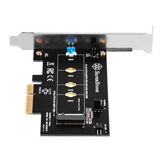 Silverstone SST-ECM21-E M.2 Adapterkarte, PCIe 4.0, 1x M-Key - Low