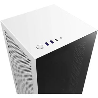 NZXT H1 v2 Mini-ITX 140mm-AIO, 750W Gold PSU Gen 4 PCIe Riser Card