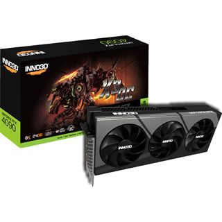 24GB INNO3D GeForce RTX 4090 X3 OC Aktiv PCIe 4.0 x16 (x8) (Retail)