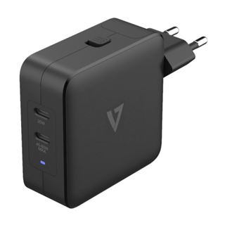 V7 65W USB-C PD GAN AC CHARGER