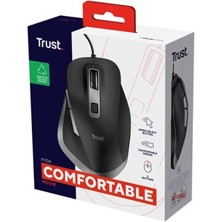 Trust Fyda USB schwarz (kabelgebunden)
